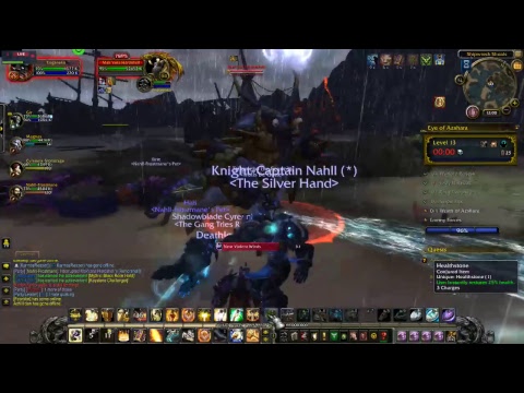 Mythic Keystone +13 Eye of Azshara WOW Livestream