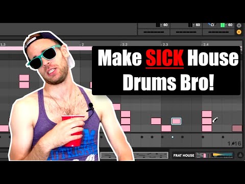 How to make SICK House Drum Beats | You Suck at Drums #5
