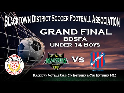 Saturday BDSFA Grand Final Under 14 Boys 2025