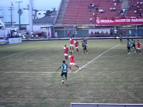 Gol do Arapongas  ArapongãoxRio Branco