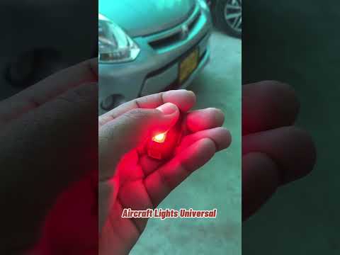 Aircraft Light Universal For Car, Motorbike & Bike helmet