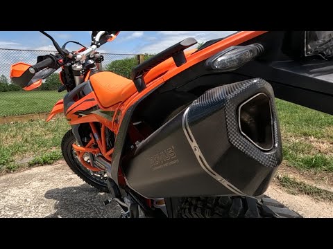 KTM 690 ENDURO R 2023 with REMUS is a Brutal BEAST