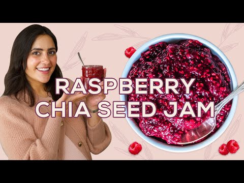 Raspberry Chia Seed Jam (3-Ingredients) - Two Spoons