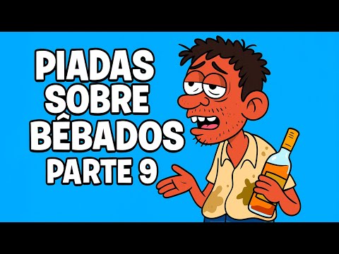 ANIMATED JOKES ABOUT DRUNK PEOPLE PART 9 - COMEDIAN THIAGO DIAS