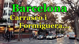 [[SPAIN-BARCELONA]] Walking along Carrasco i Formiguera street... 23/NOV/2020 05:15 pm