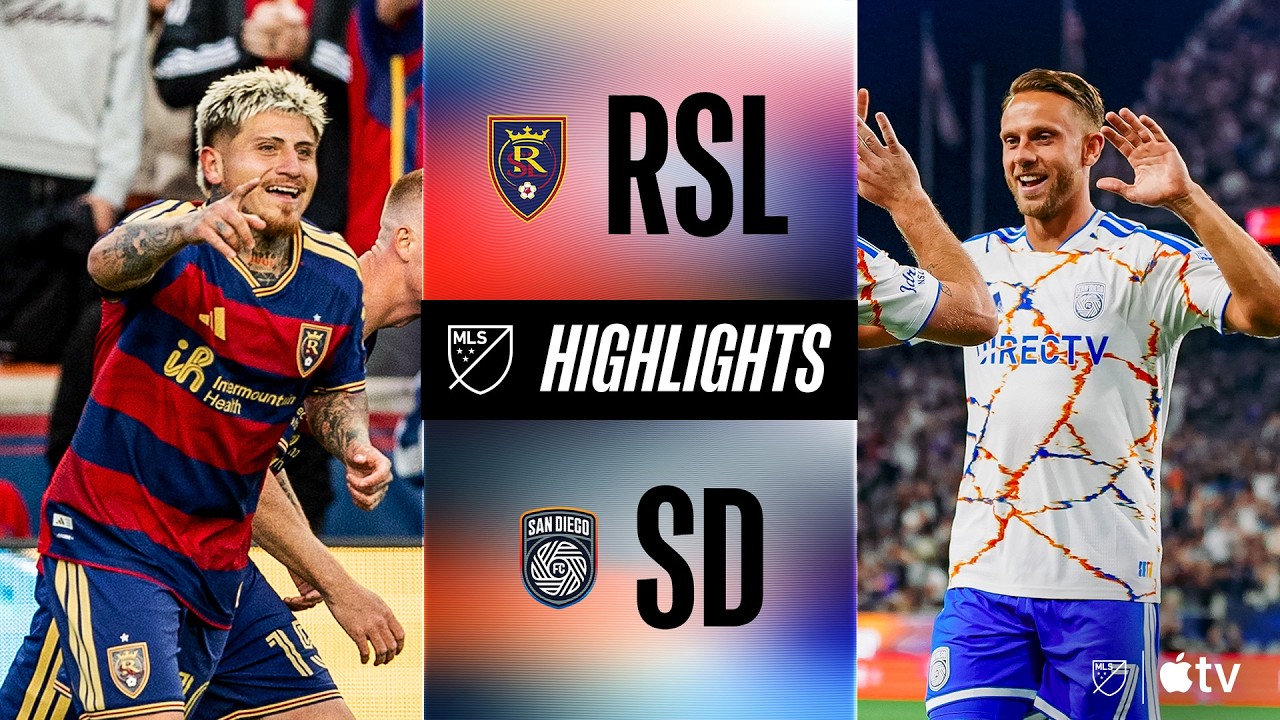 Real Salt Lake vs San Diego Highlights