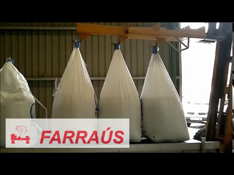 big bag filling machine ФАСОВКА В БИГ-БЕГИ Ensacadora big bag fertilizantes