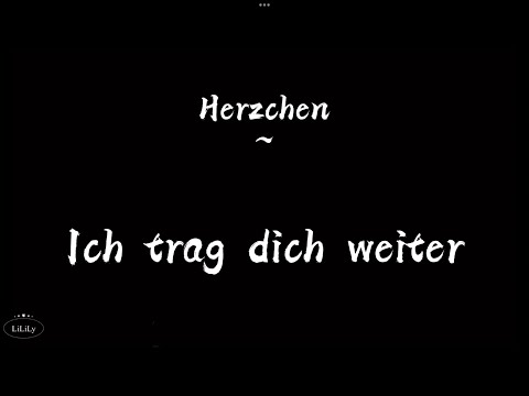 Ich Trag Dich Weiter - Herzchen
