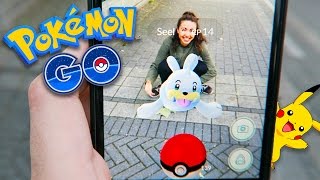POKEMON GO - CAPTURING AND FIGHTING POKEMON!! (Pokemon GO Gameplay)