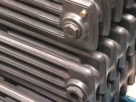 comment demonter les elements d'un radiateur en fonte