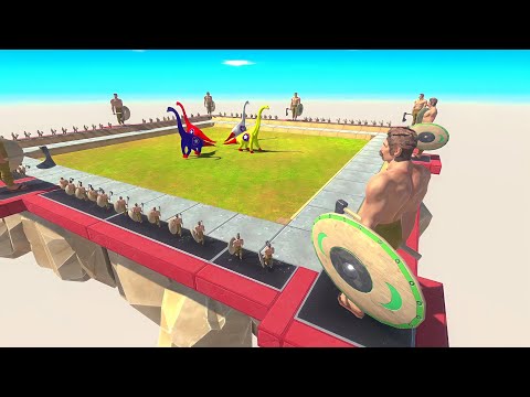 Crixus The Gaul attack - Animal Revolt Battle Simulator