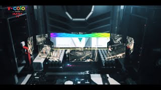 V-Color DDR4-3200 CL16 PRISM PRO RGB BLACK 패키지 (16GB(8Gx2))_동영상_이미지