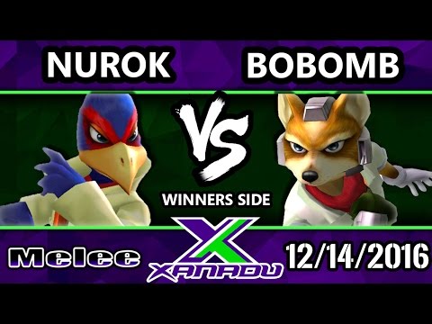 S@X 180 - Nurok (Falco) Vs. Bobomb (Fox) - SSBM Tournament - Smash Melee