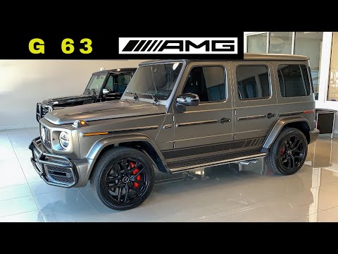 2020 AMG G 63 Luxury Performance SUV Exterior Interior Details 4K