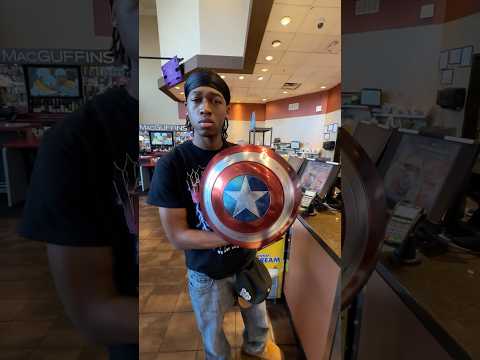 I Tried The VIRAL Captain America Popcorn Bucket From AMC Theaters