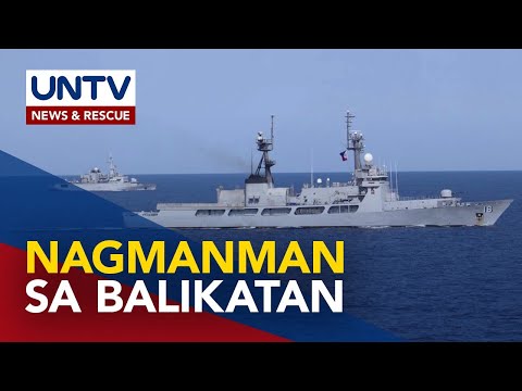 China warship, bumuntot sa PH-US-France vessels na nagsasagawa ng naval drills sa WPS
