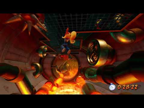 Crash Bandicoot 2, N Sane Trilogy - Lv16 - Hangin' Out - Near Miss Gold Relic