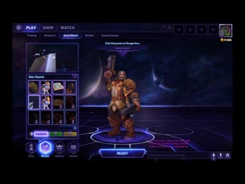 Heroes of the Storm:  Greymane Star Chariot