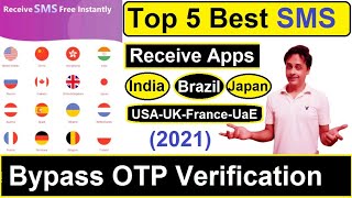 5 Best Virtual Apps for SMS-OTP verification | WhatsApp | Indian number, US, Brazil & Russian Number