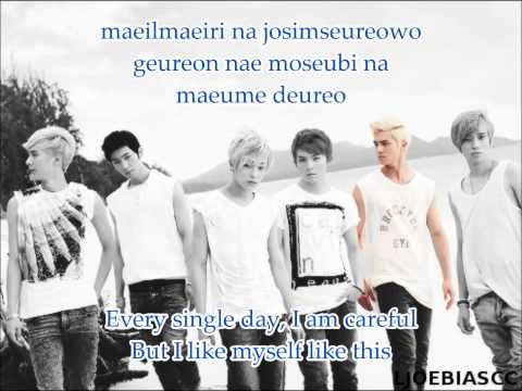 TEEN TOP (틴탑) - Date [Rom/Eng Sub] Colour Coded Lyrics