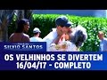 Os Velhinhos Se Divertem Programa Silvio Santos 16 04 17