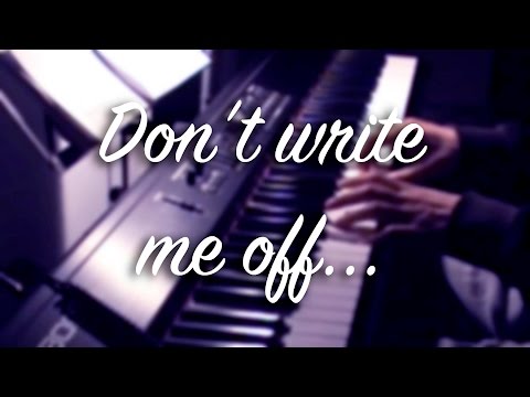 Don't write me off just yet - Hugh Grant (Music and Lyrics) cover-piano/vocal