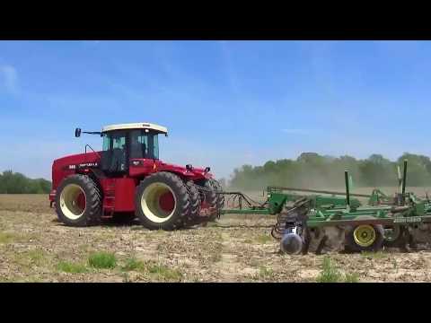 Working Ground and Planting Corn near Ridge Farm Illinois