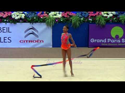 Célia JOSEPH NOEL (FRA) ribbon - 2017 Corbeil junior AA