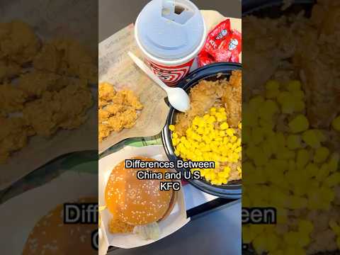 KFC China 🇨🇳 vs USA 🇺🇸