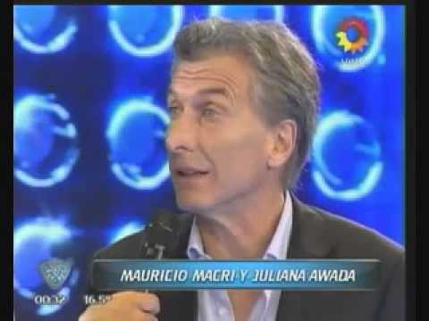 Macri con Macri en el primer programa de Tinelli