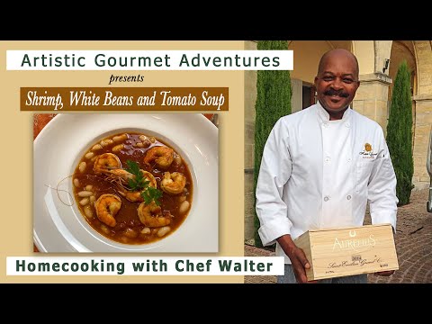 Shrimp, White Beans and Tomato Soup Recipe