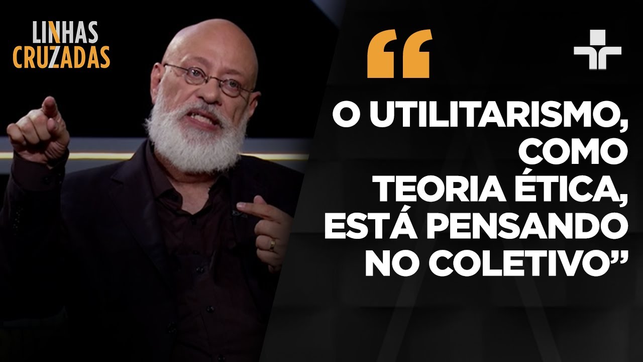 Pondé debate a influência do utilitarismo como teoria ética: “A razão calcula o que é mais útil”