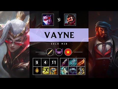 Vayne Mid vs Graves - VN Master Patch 25.12