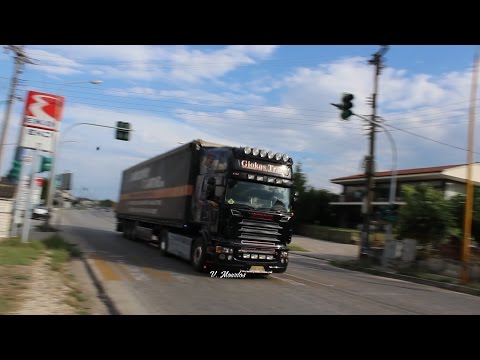 Scania R500 & Volvo FH Giokas Trans