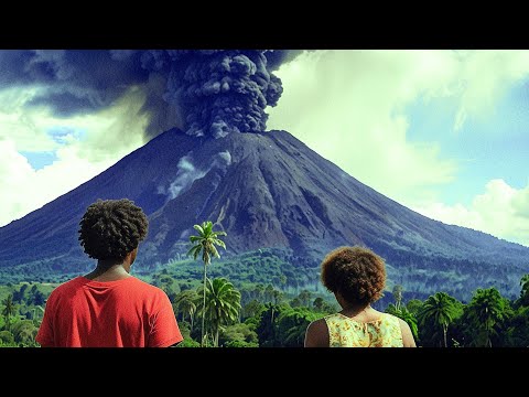 Volcano Eruption September 1994 Rabaul Papua New Guinea