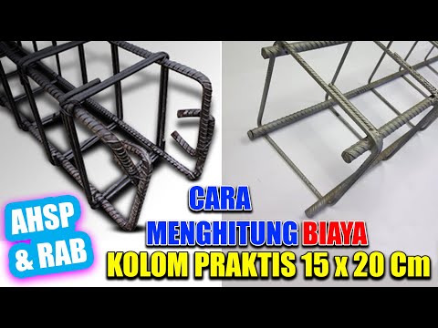 How to Calculate the Cost of a 15 x 20 Cm Practical Column - AHSP & RAB