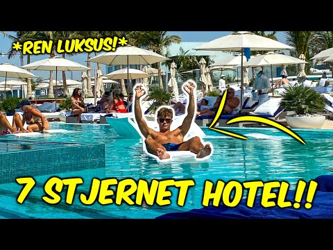 Besøger det ENESTE 7 STJERNEDE HOTEL I VERDEN!