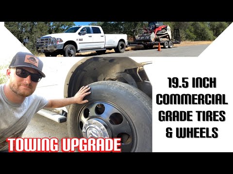 SWITCHING TO 19.5s TIRES ON A 3500 to INCREASES PAYLOAD and tow better??