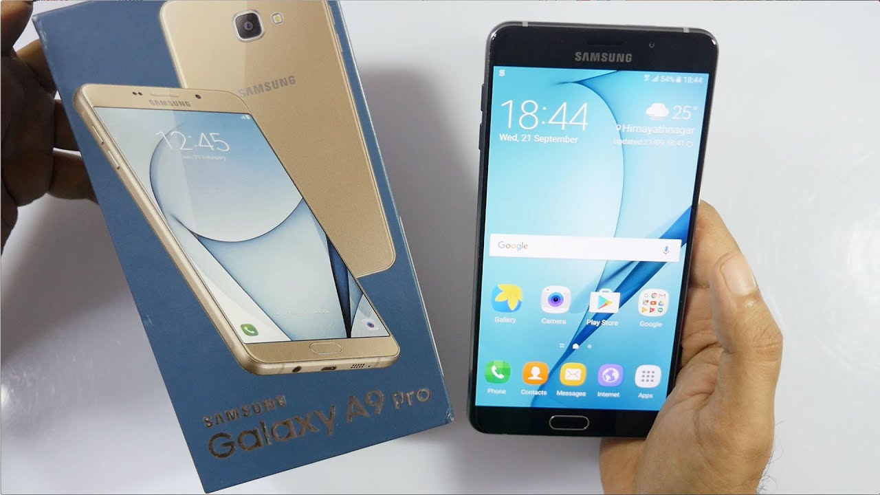 Samsung Galaxy A9 Pro Phablet Unboxing & Overview