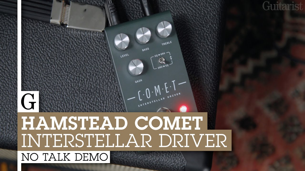 Hamstead Comet Interstellar Drive Pedal Demo (No Talk) - YouTube