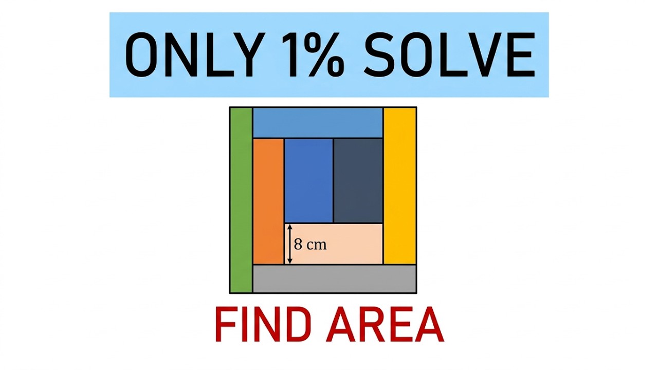 Can you solve the 8 equal area rectangles puzzle?