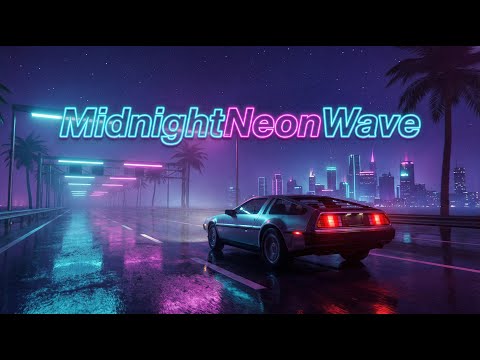 Midnight Neon Drive 🌌 | 80s Synthwave for Night Drives