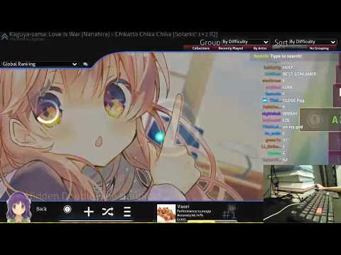 osu! | Vaxei | Nanahira - Chikatto Chika Chika [1+2 IQ] +HD,DT,HR 98.60% 887pp | REACHED #1 GLOBAL