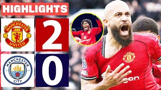 Download lagu Manchester United vs Manchester City 2-0 Highlights & All Goal 2026 🔥 Bryan Mbeumo Goal mp3