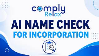 🚀 AI Name Check for Incorporation Help Video | ComplyRelax 🤖  #icsi #compliance #ai #mca