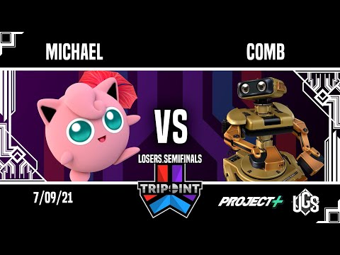 Tripoint Smash 104 - Losers Semifinals - Michael(Jigglypuff) Vs. Comb(ROB)