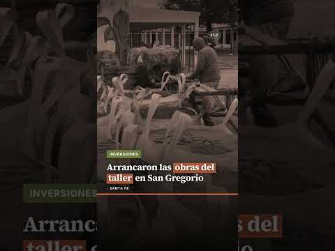 Arrancaron las obras del taller en San Gregorio