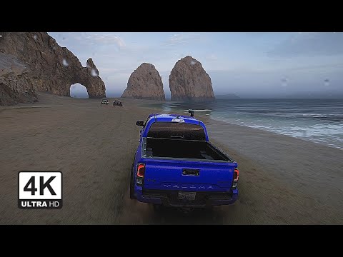 Let's Do A Long Drive Tonight Through The Rain And Snow With Toyota Tacoma TRD Pro #asmrdriving