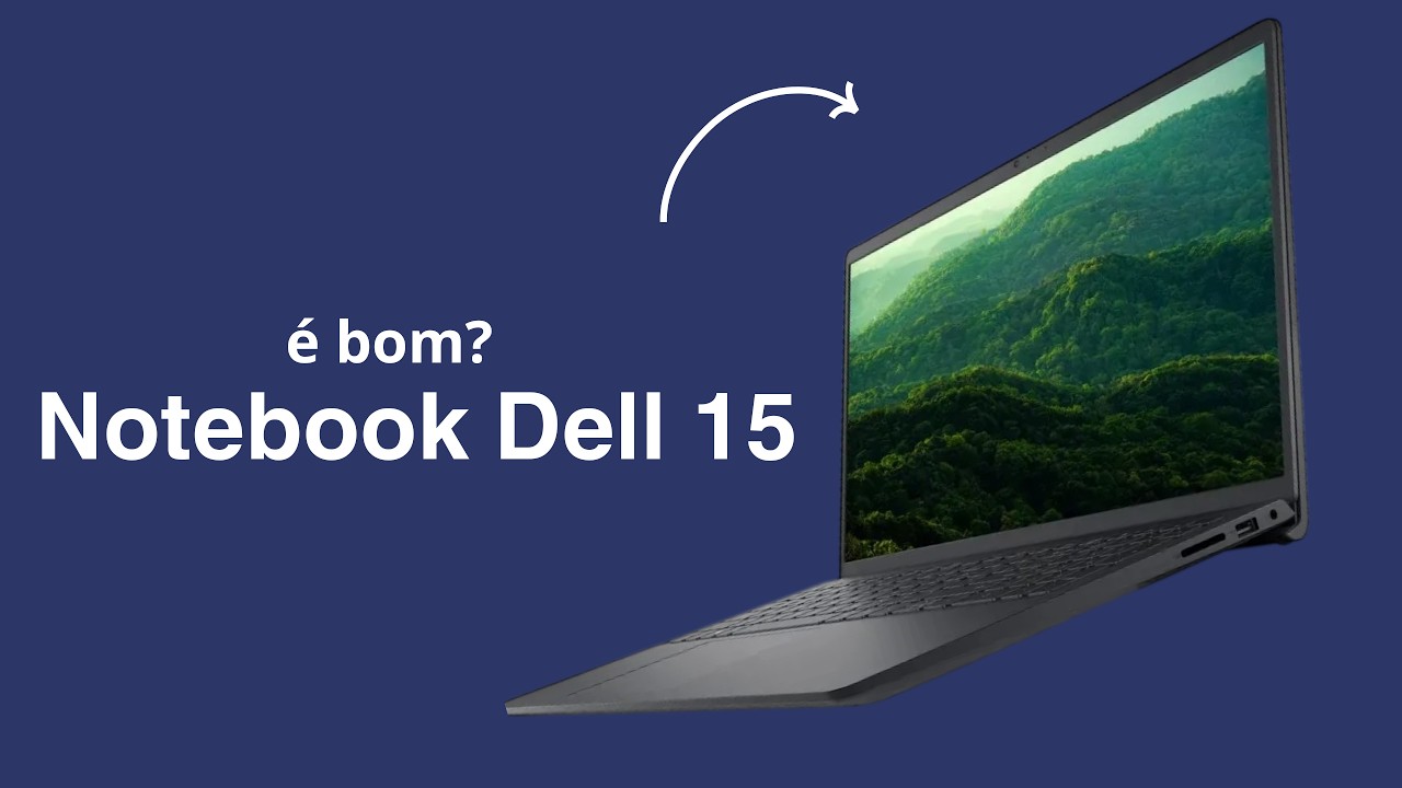 Miniatura da avaliação em vídeo de Notebook Dell 15 DC15-I71355U-A100 Intel Core i7-1355U Windows 11 Home