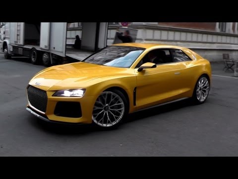 700HP Audi Sport Quattro Concept - Sound & Driving Scenes
